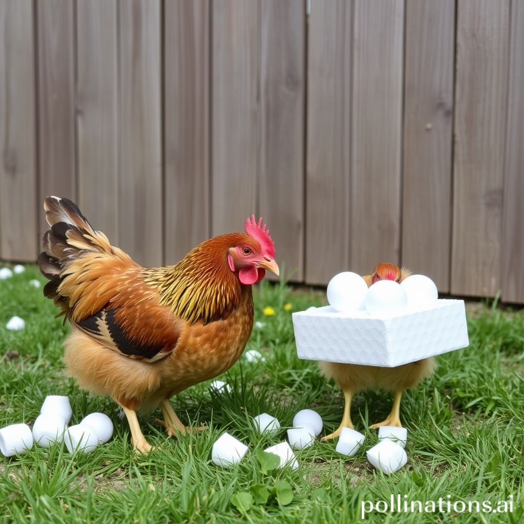 Why Do Chickens Eat Styrofoam?